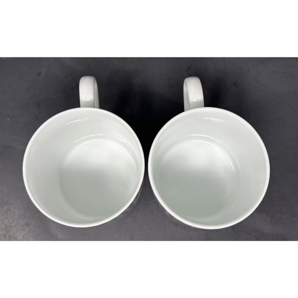 MEDARD DE NOBLAT UNE VIE DE CHIEN Basset Hound Mugs Cups 8 oz Set of 2 Limoges - Picture 5 of 9